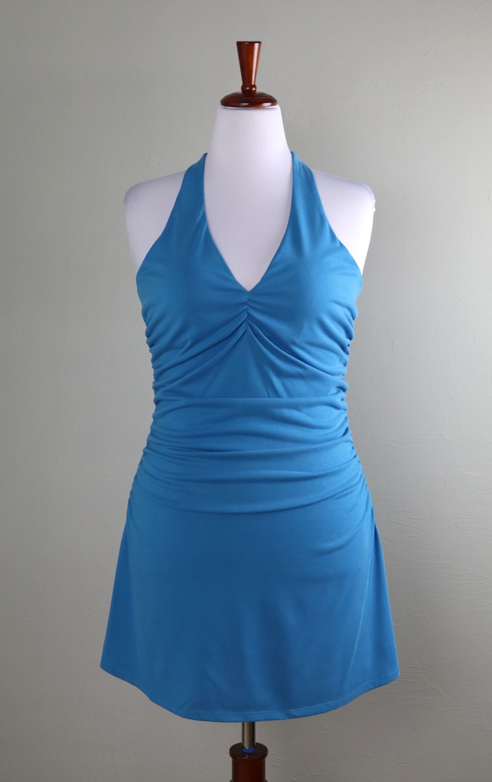 ANTHROPOLOGIE NWT $78 Celandine The Ariana Mini Halter Dress Size Large
