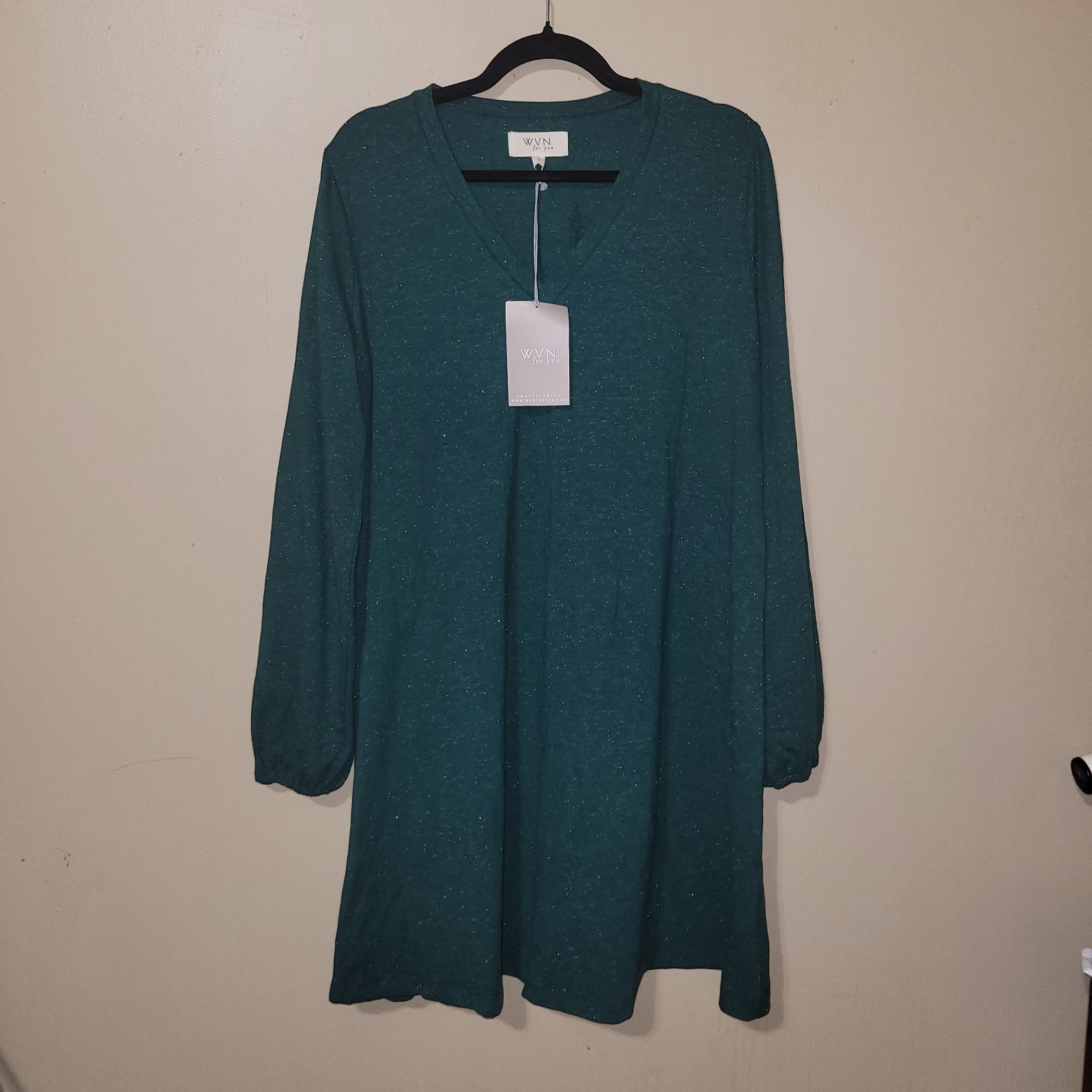 WVN for You Sparkle Serena Dress – Forest Biome – Size Large – NWT