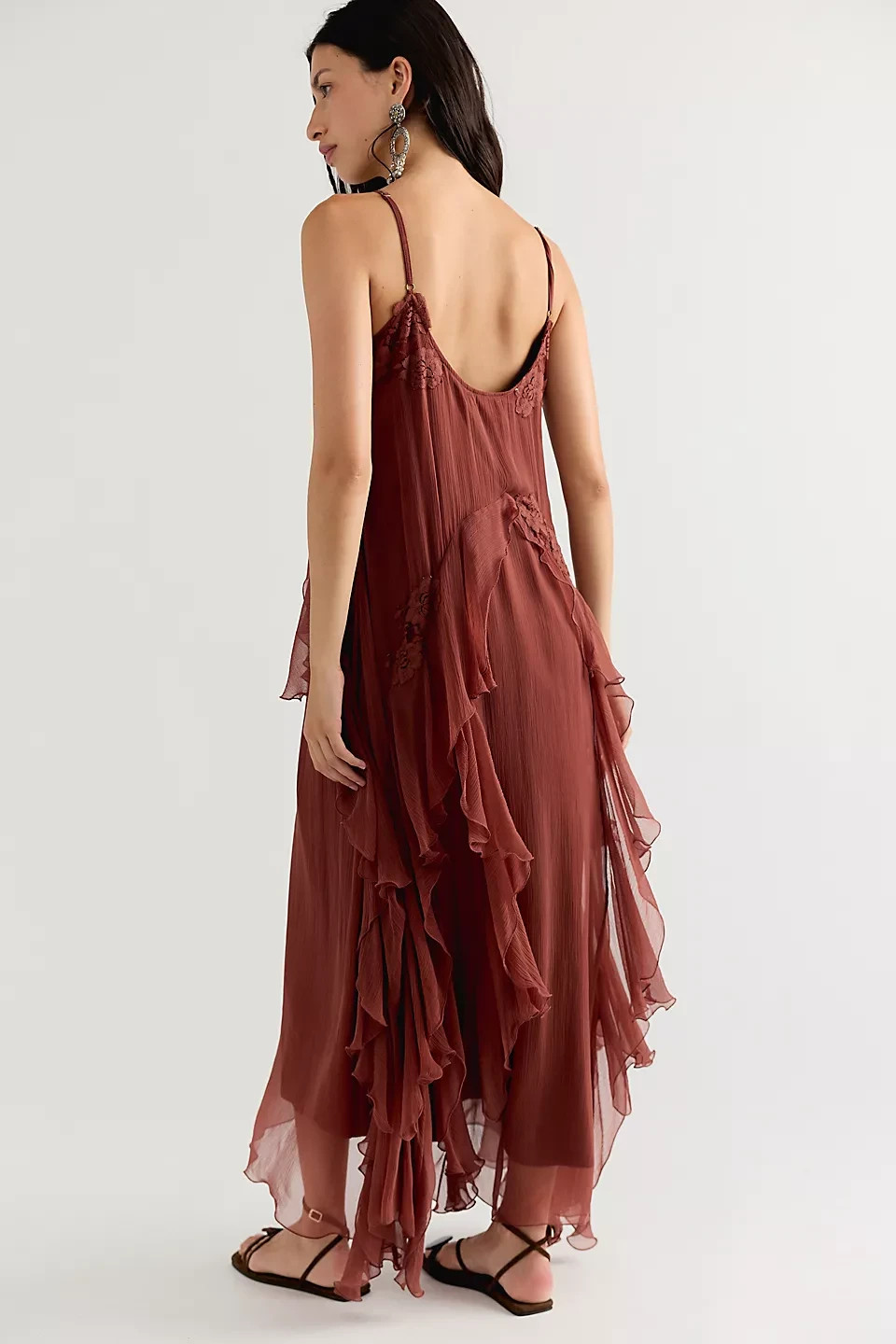 Freepeople – Nigel Preston Floating Angel Chiffon Maxi Dress 97519789