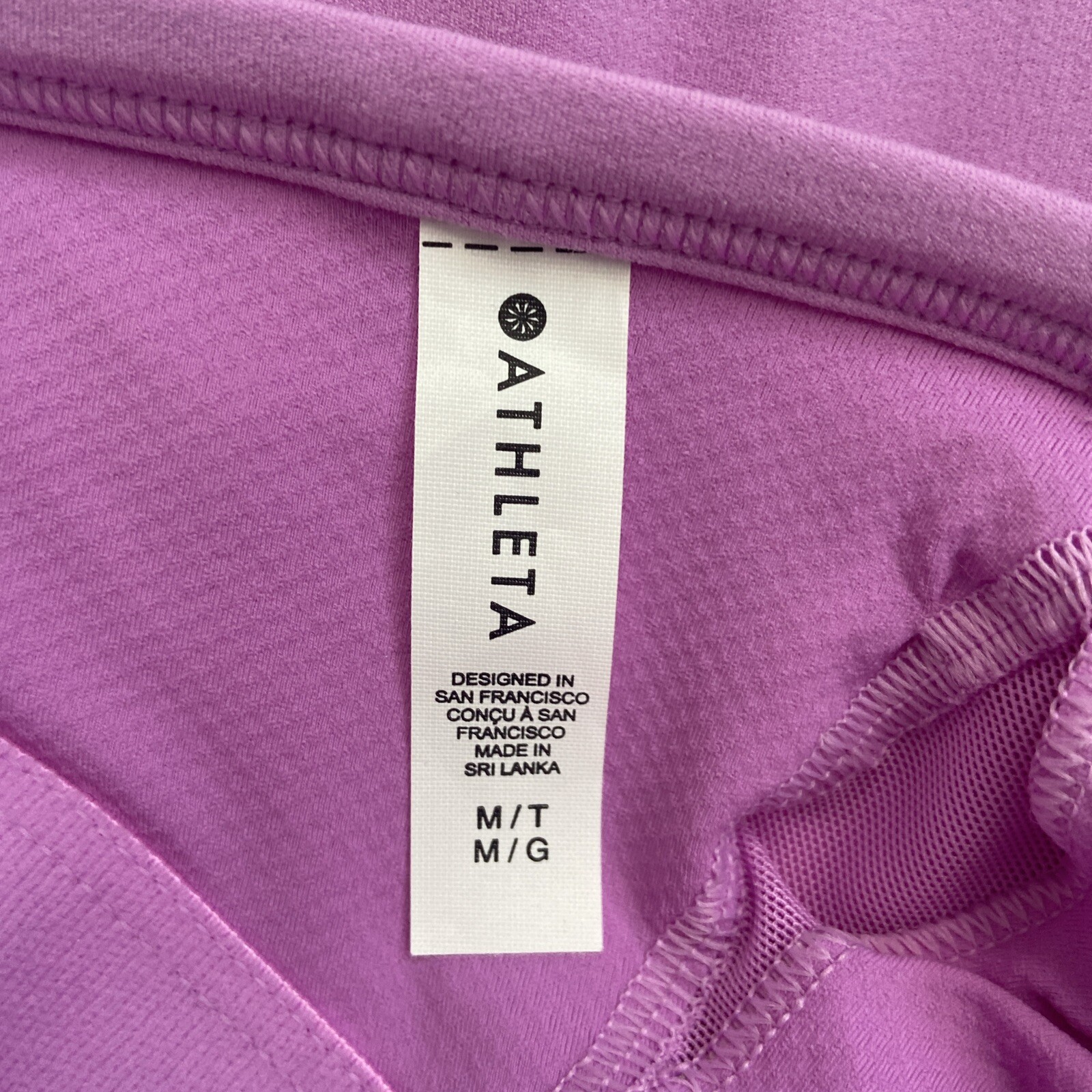 Athleta Size Medium Orchid Pink Vital Dress Activewear Athleisure Outdoors
