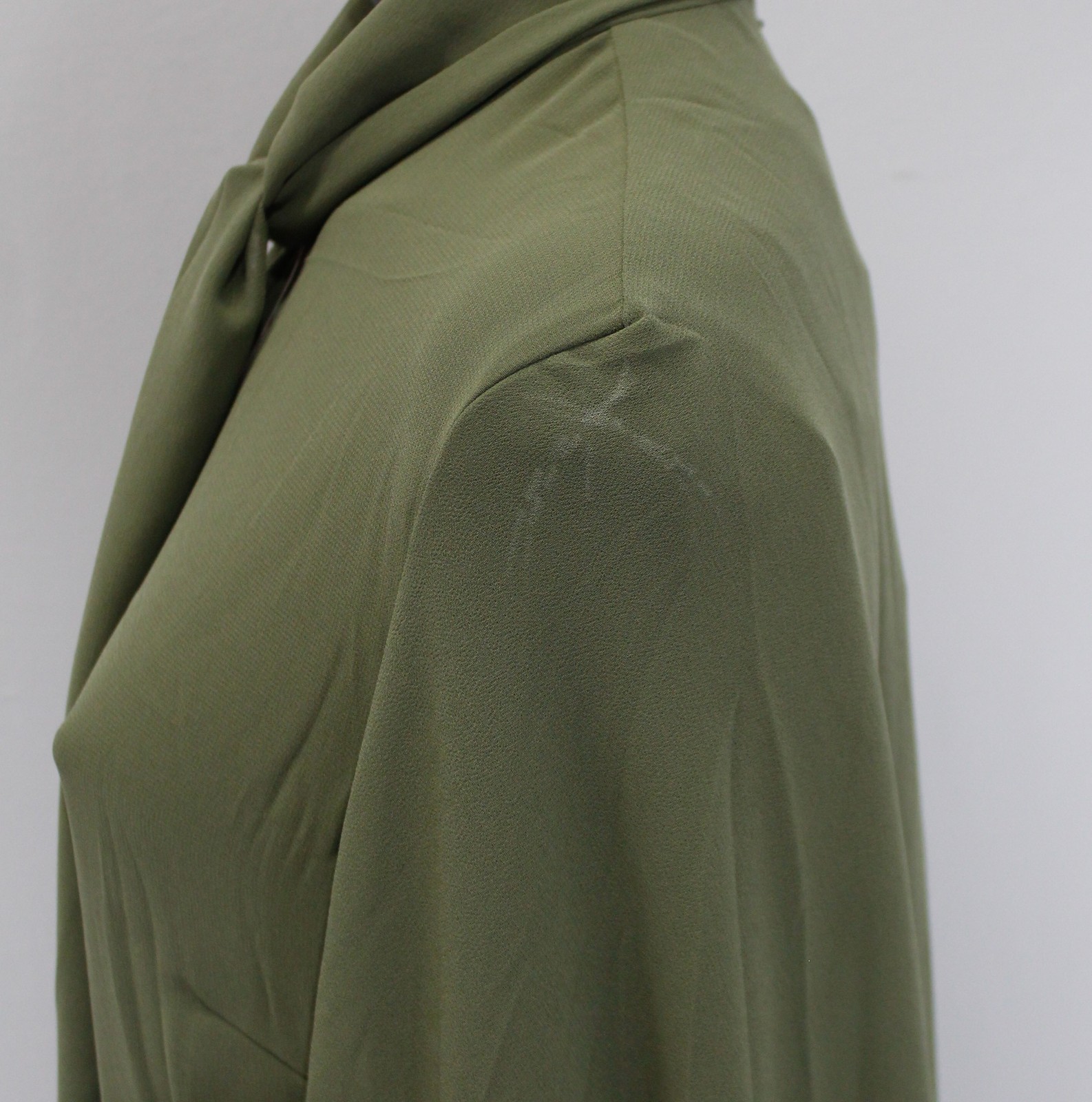 Maryisa Women’s Ezza Modest Chiffon Caped Maxi Dress LB3 Olive US:8 UK:12 EU:40