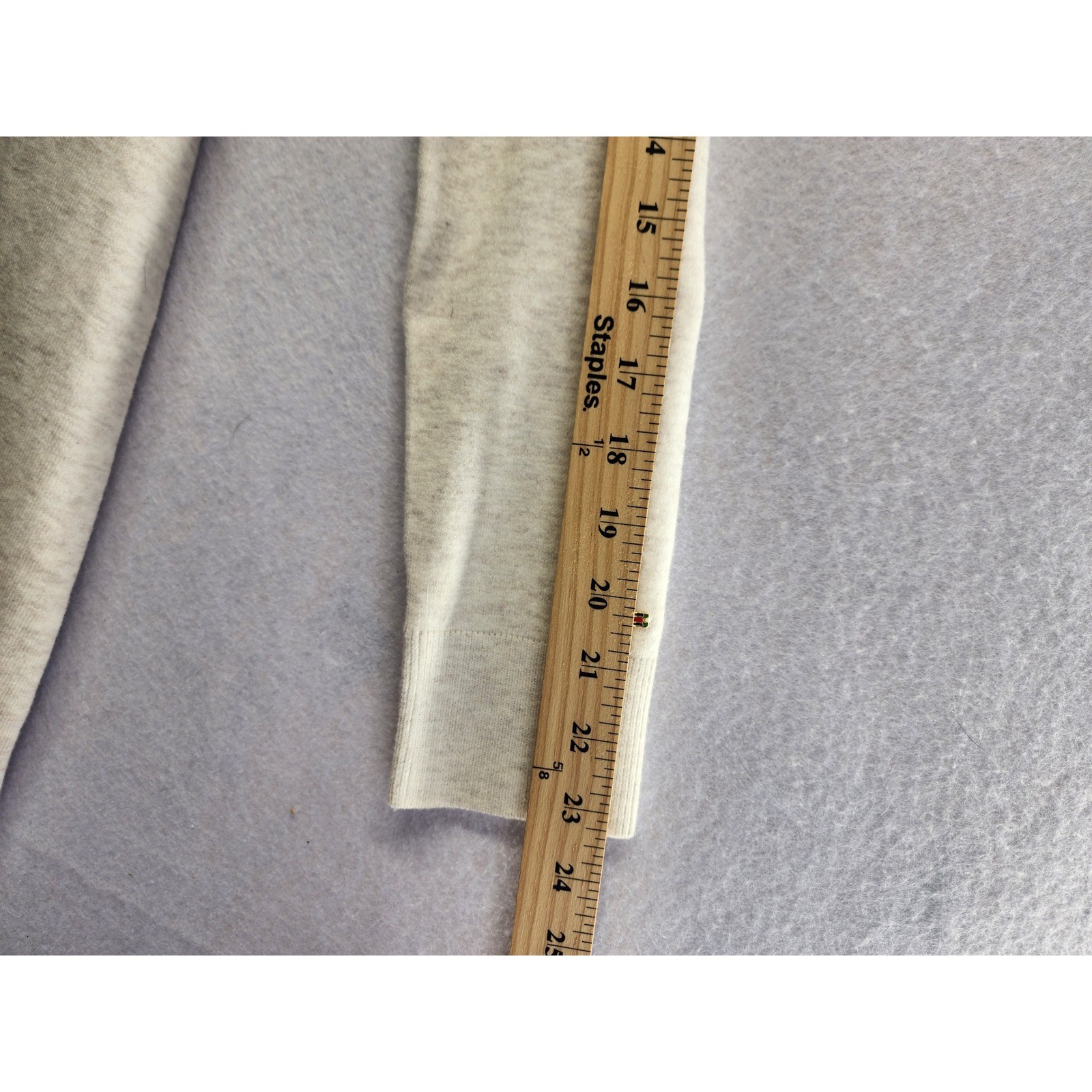 Tommy Hilfiger Heather Beige Collared V-Neck Long Sleeve Sweater Midi Dress XS