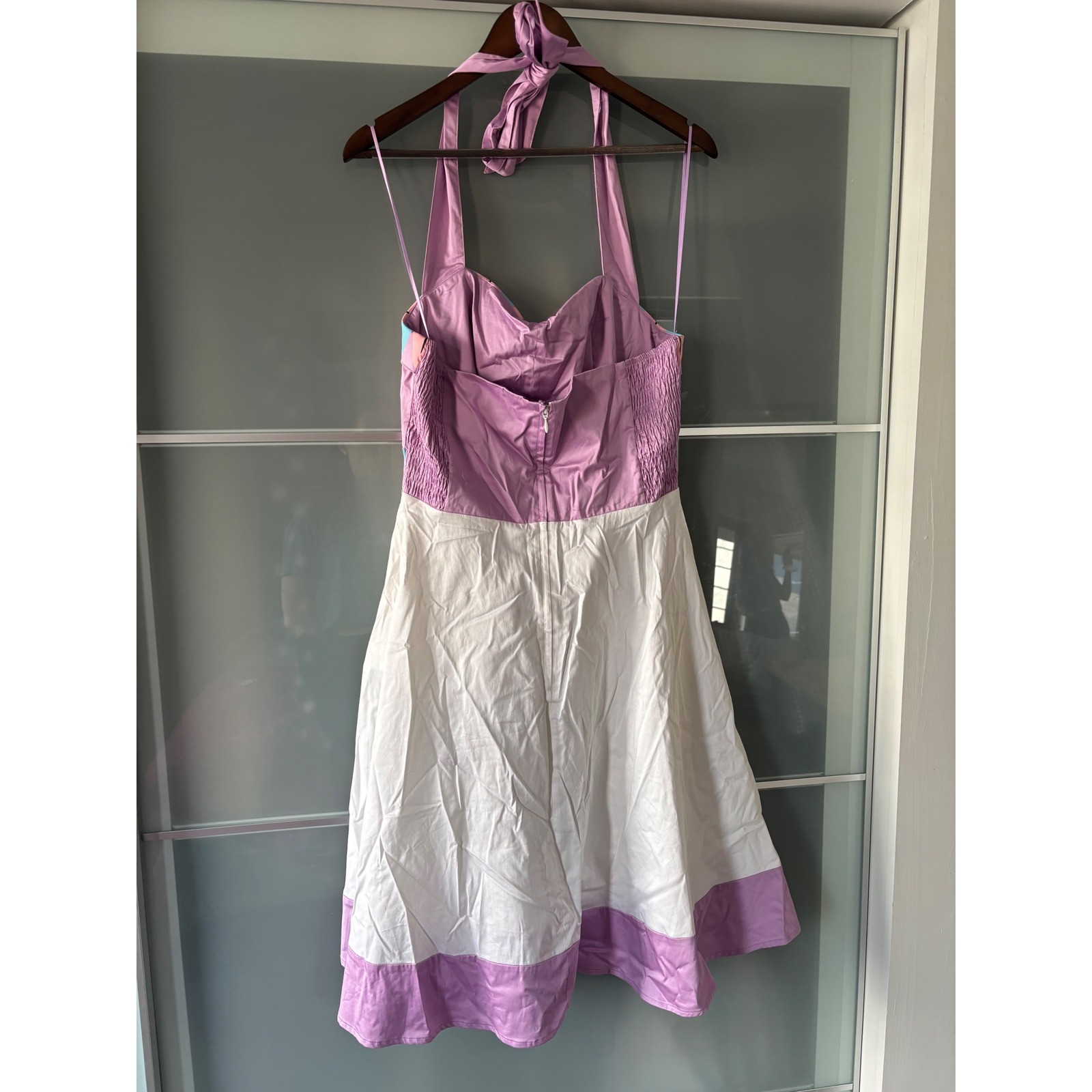 NEW Disney Parks Mrs Potts Chip Cup Beauty and the Beast Halter Dress Large