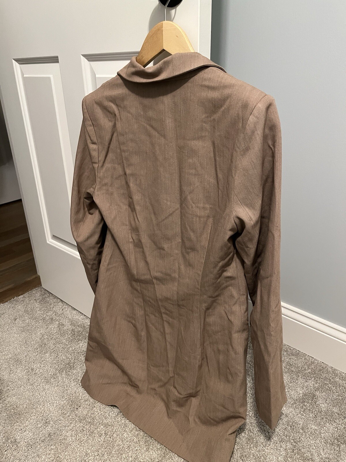 Women’s 4th & Reckless double breasted blazer dress in mocha Size 8
