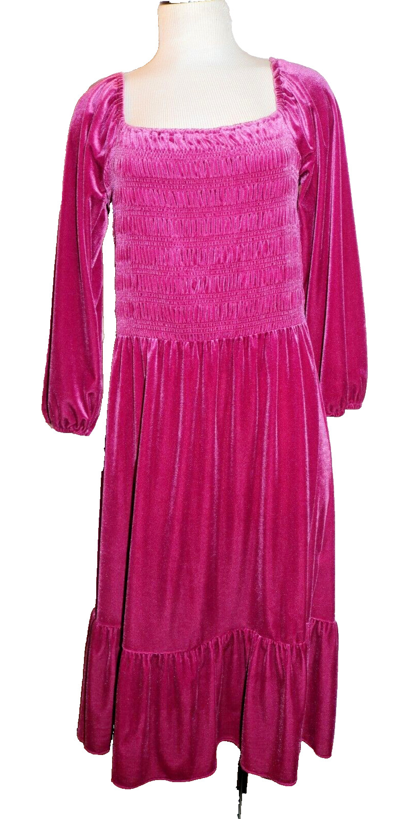 Lauren Conrad L 601 Wine Chalet “pink” dress NWT beautiful Maxi length