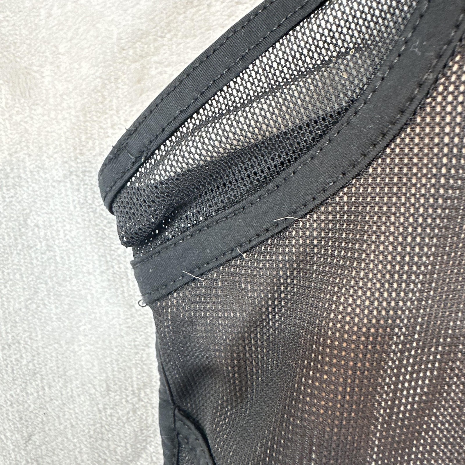Adidas Stella McCartney Dress Womens M Black Mesh Tank Sheer Racerback Layered
