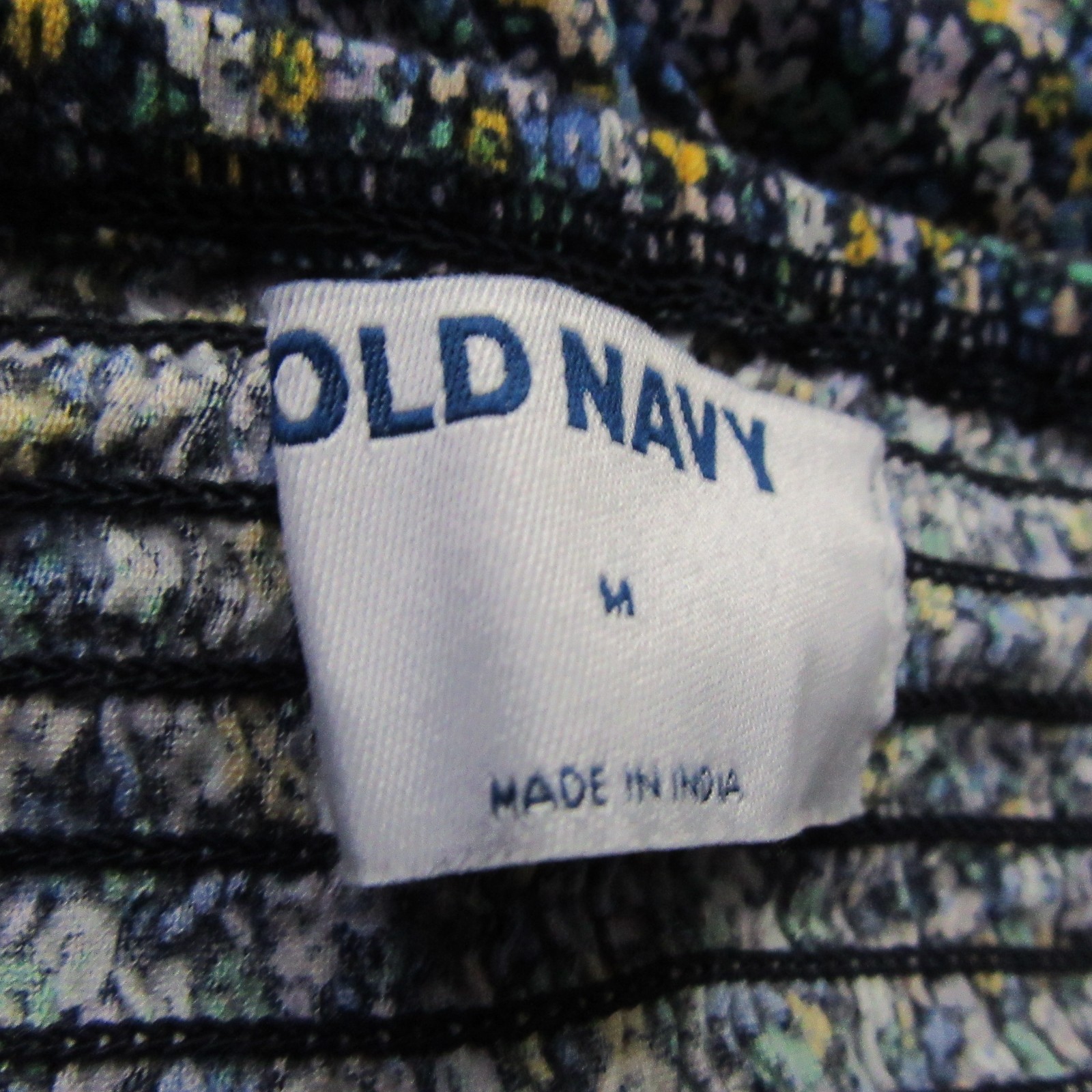 Old Navy Womens Waist-Defined Floral Tie-Belt Midi Wrap Dress Smocked Floral