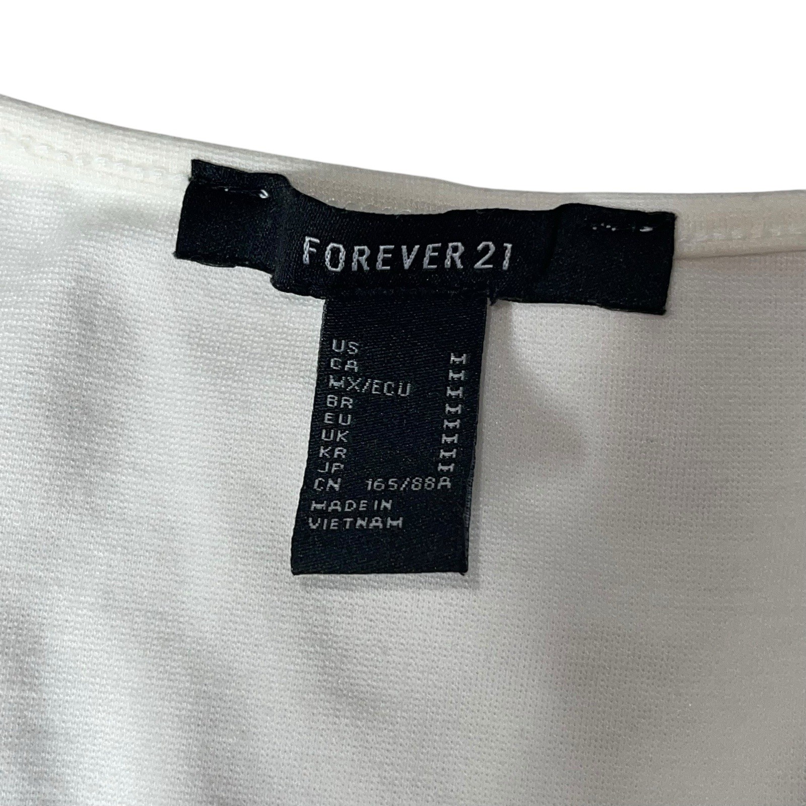 Forever 21 Dress M Basic Modern Minimalist Chic Sexy Clubwear Hot Girl BodyCon