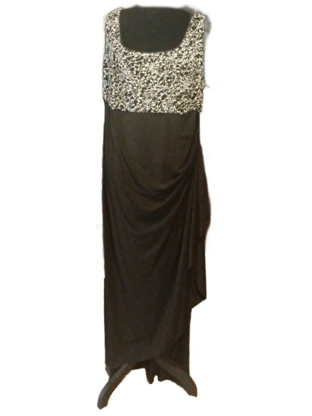 Alex Evenings Black & White Formal Gown – 20W