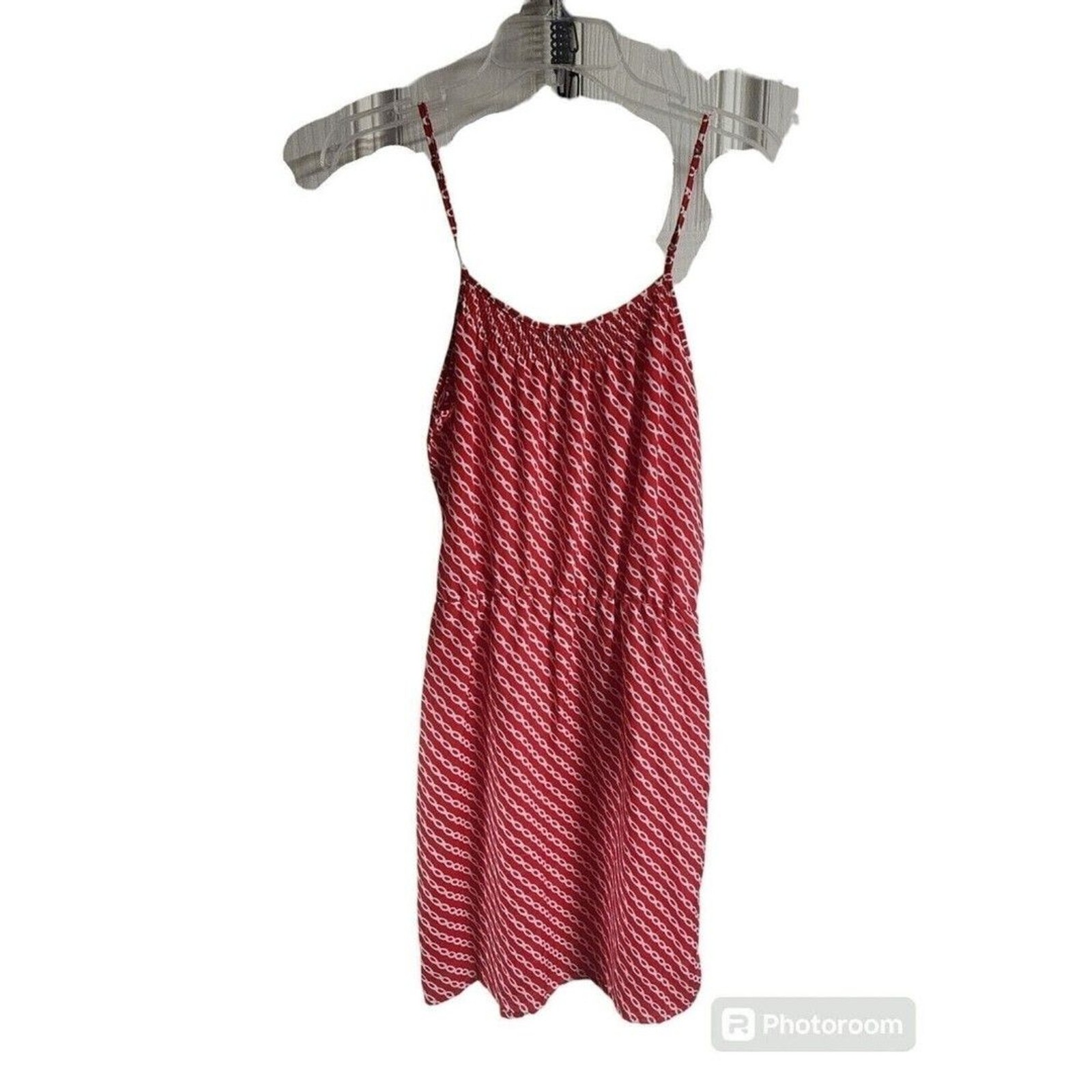 GAP Women’s Red Stripe Dress Medium Casual Spring Summer