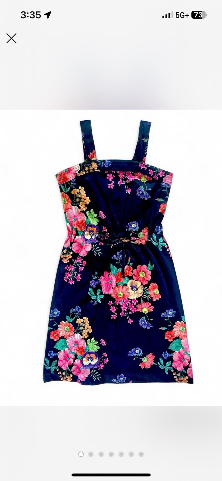 Handmade Floral Summer Dress