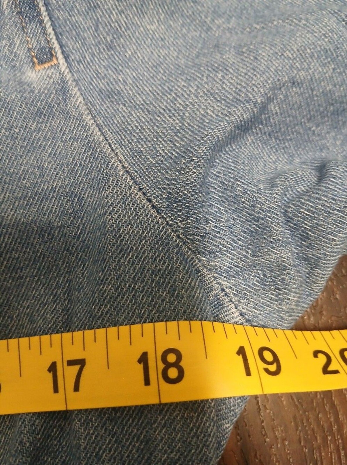 Levi’s Medium Blue Denim Button-Front Shirt Mini Dress