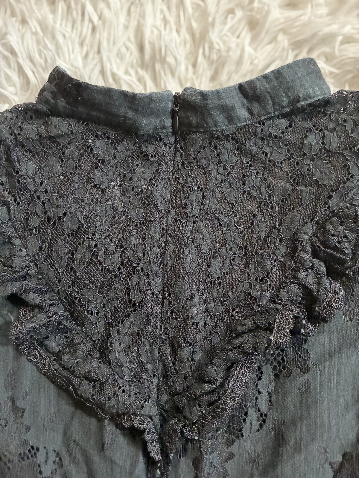 Victorian Steampunk Vampire Goth Witchy Whimsigoth Grunge Alt Emo Dress Black XL