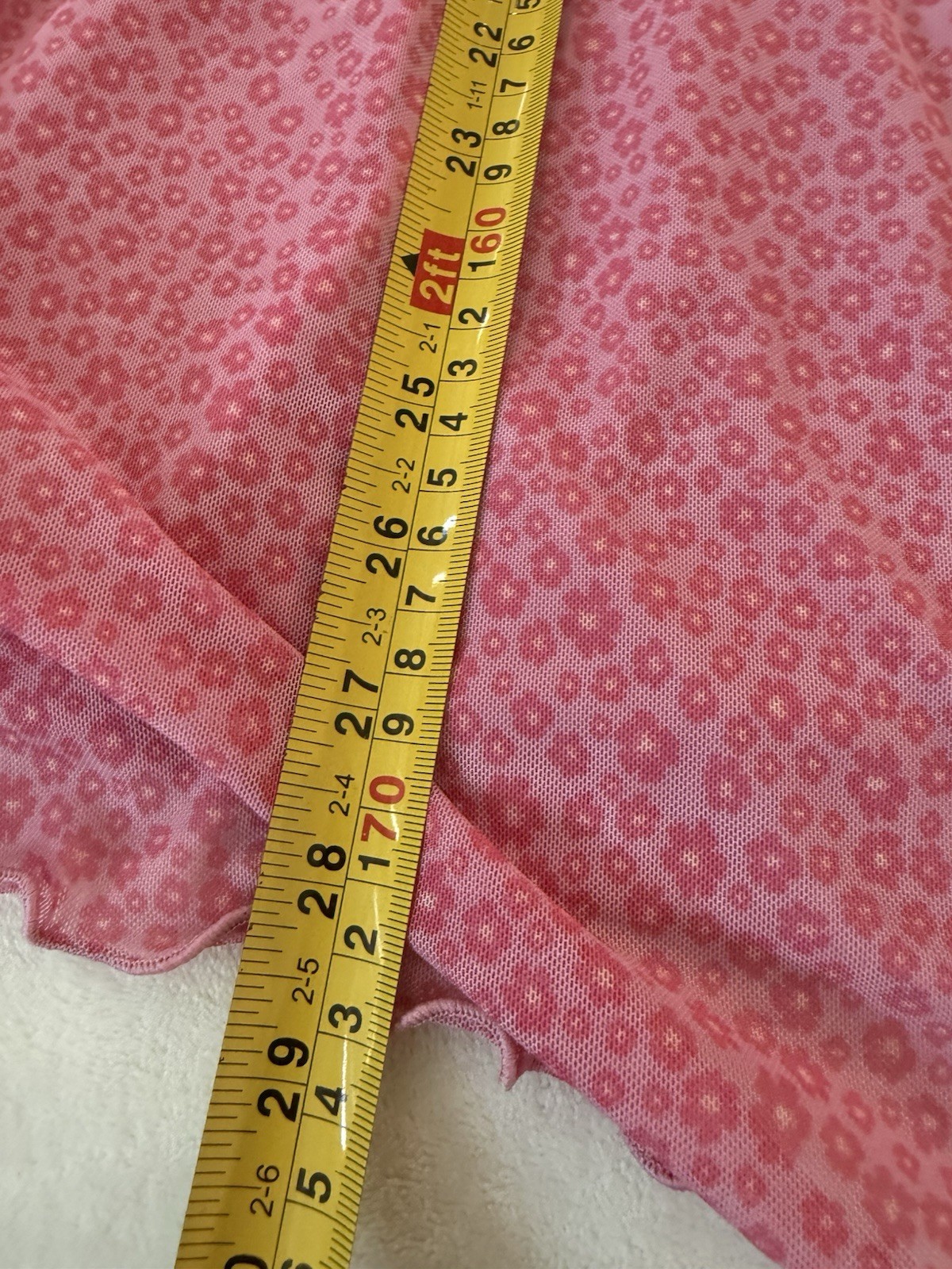 American Eagle Babydoll Mini Dress Pink Size Large E15