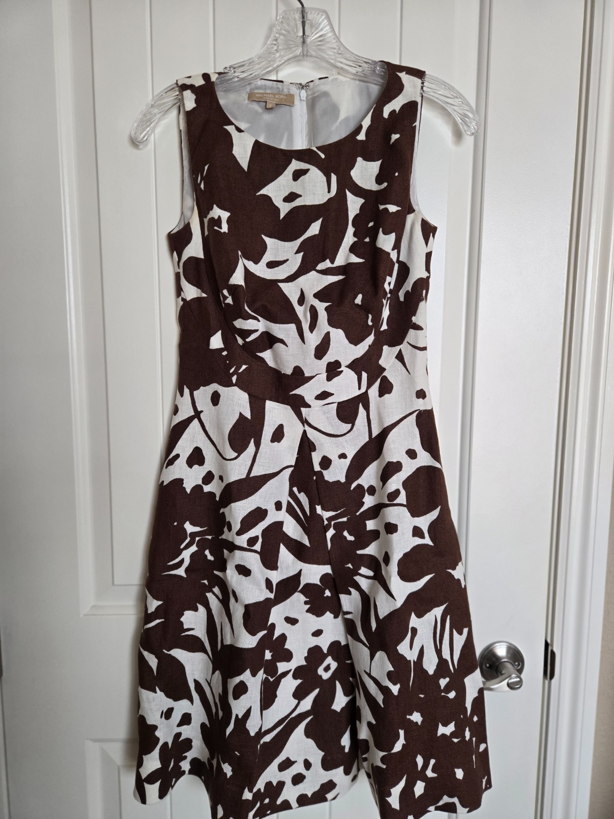 Michael Kors 100% linen dress made in Italy size 2