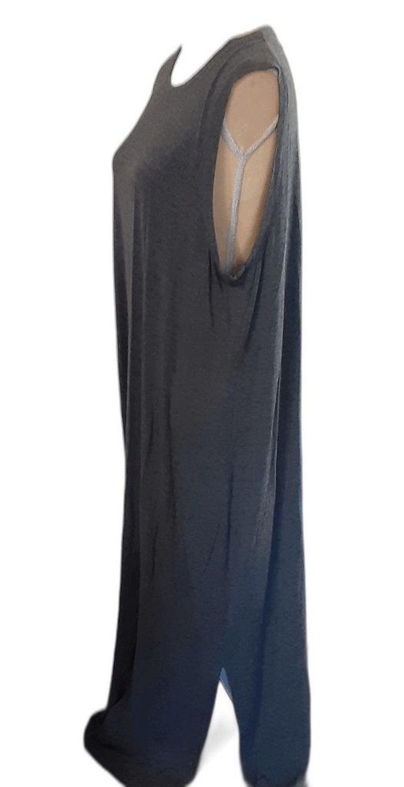 New without tags Daily Ritual super soft gray sleeveless maxi dress casual beach