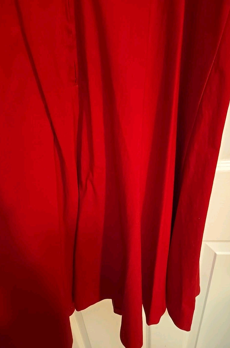 Torrid Red Dress Womens Size 12 Large Stretchy Cocktail Strap Zipper No Belt