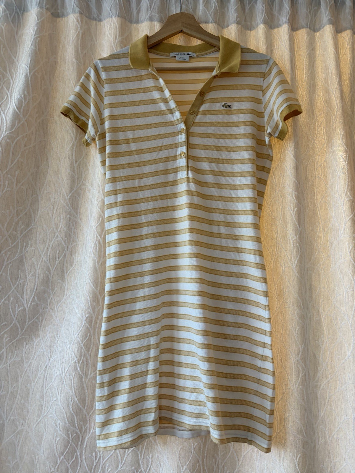 Lacoste Stripe Cotton Dress