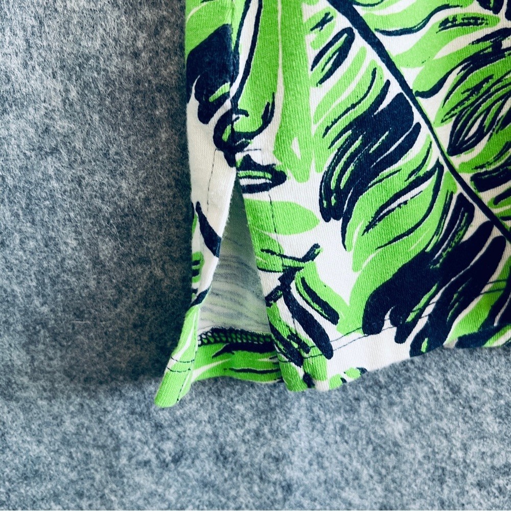HIHO Palm Leaf Cap Sleeve Dress 🌴 Island Babe Vibes Size Small