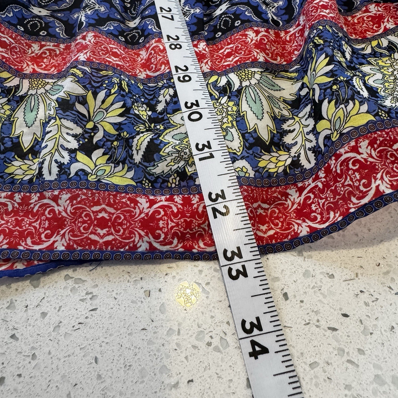 Alice + Olivia Rowan French Quarter Multi Patchwork Floral Silk Blend Dress S