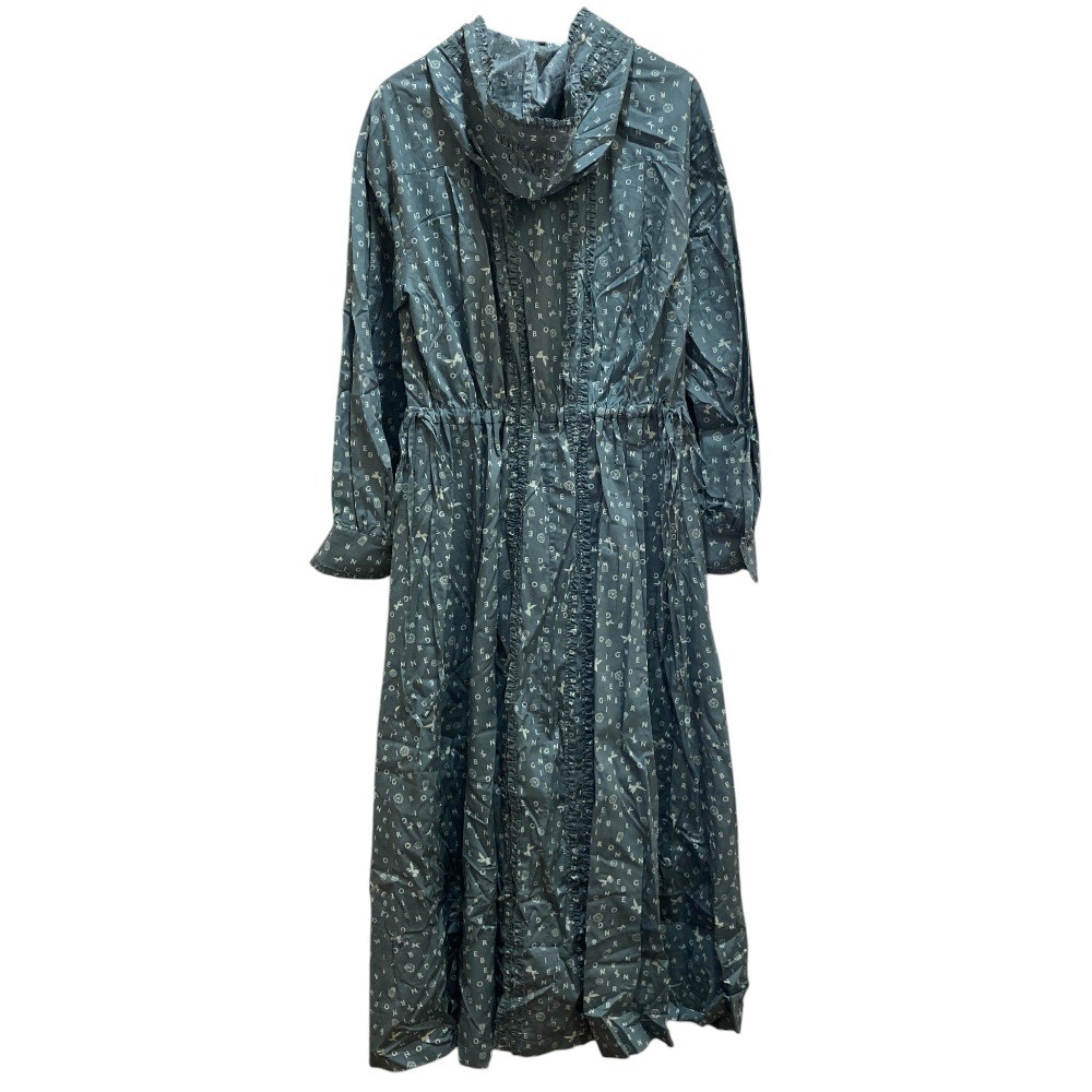 INGEBORG Random Logo Print Dress A2251FA205 Green Women USED