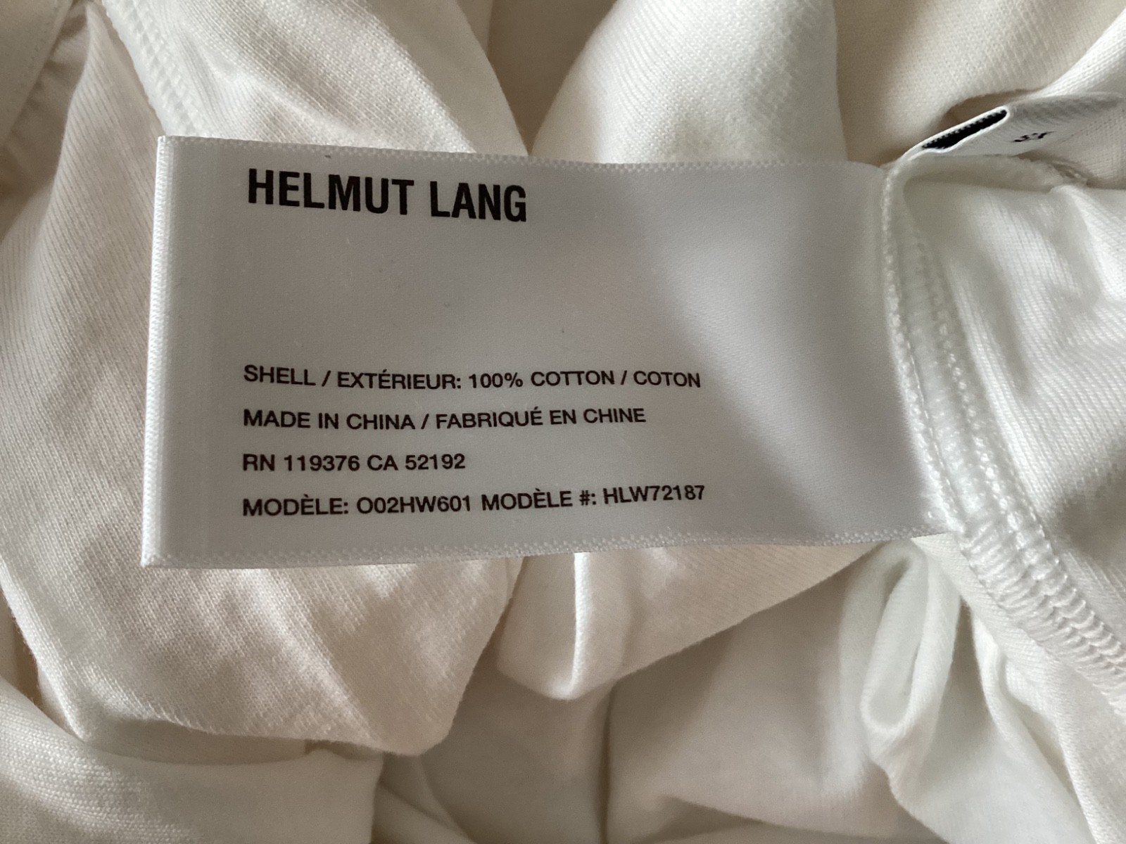 NWT Helmut Lang Bubble Hem Cotton Dress X-Small, $395