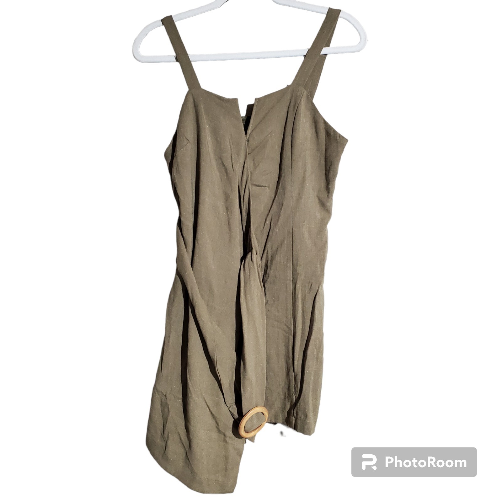 J.O.A. Just One Answer Dress Small Womens Green Anthropologie Mini Sleeveless