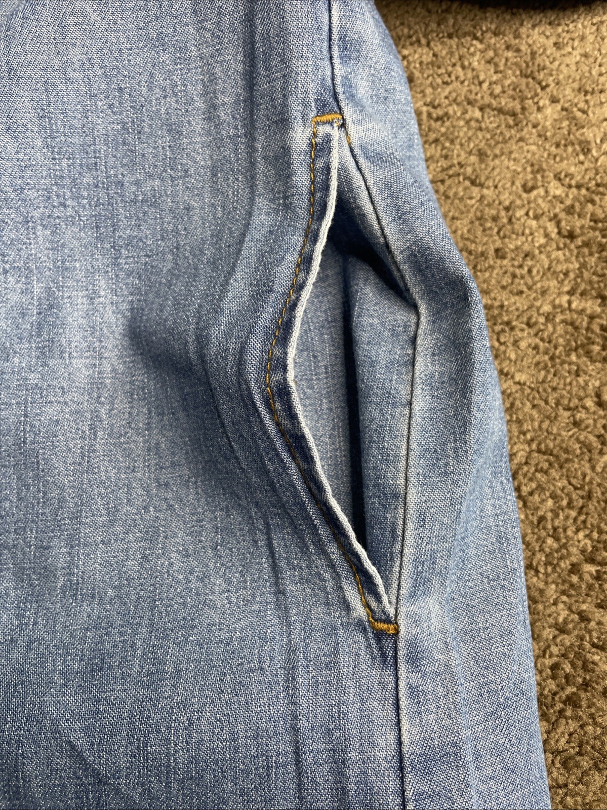 Wrangler Belted Denim Midi Dress Size-S Blues- Jean Dress- NWT- Two Side Pockets