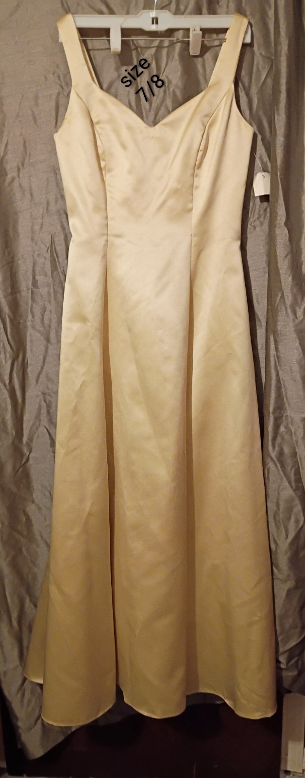 Golden Yellow Formal Dress For Any Occasion Size 7/8