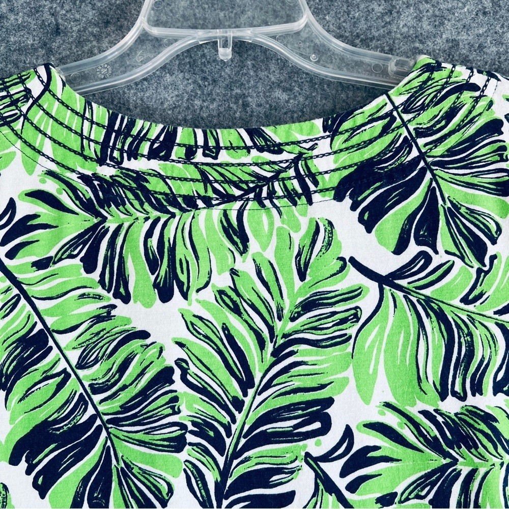 HIHO Palm Leaf Cap Sleeve Dress 🌴 Island Babe Vibes Size Small