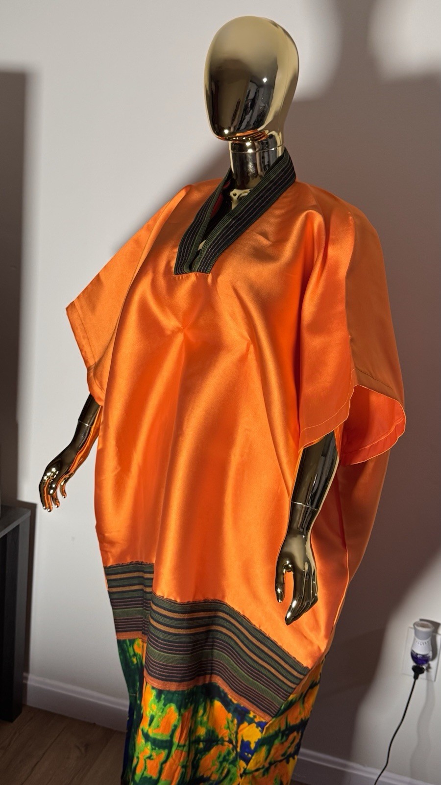 African Print Ankara Bubu Dress With Asoebi