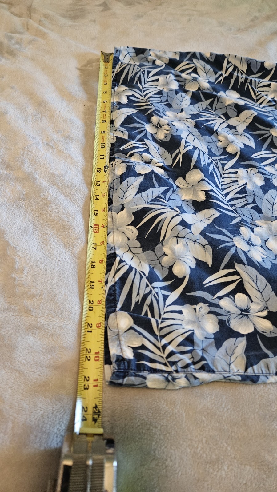 Liz Claiborne Navy Tropical Sleeveless Silky Dress 10