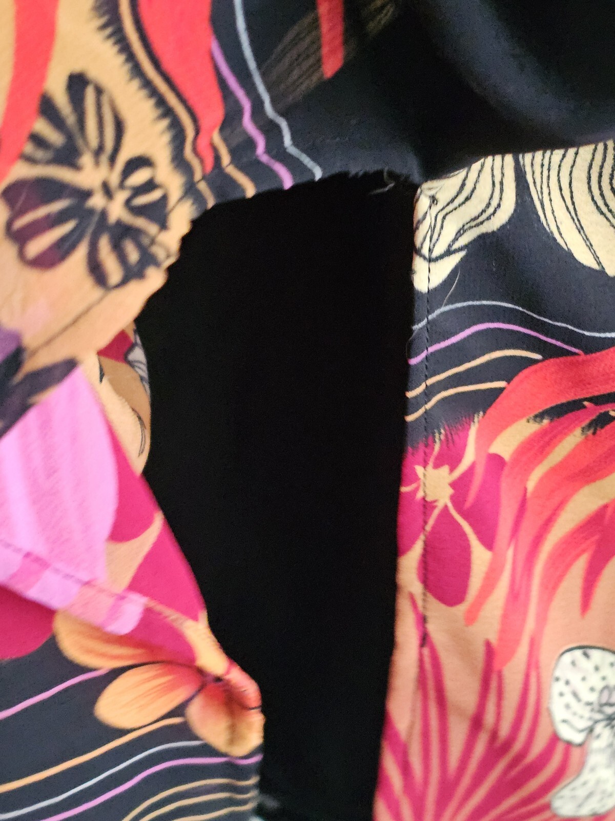 NWT A WILD THYME  Vtg Sears Hibiscus Floral Lined Maxi Dress Size 16 Sleeveless