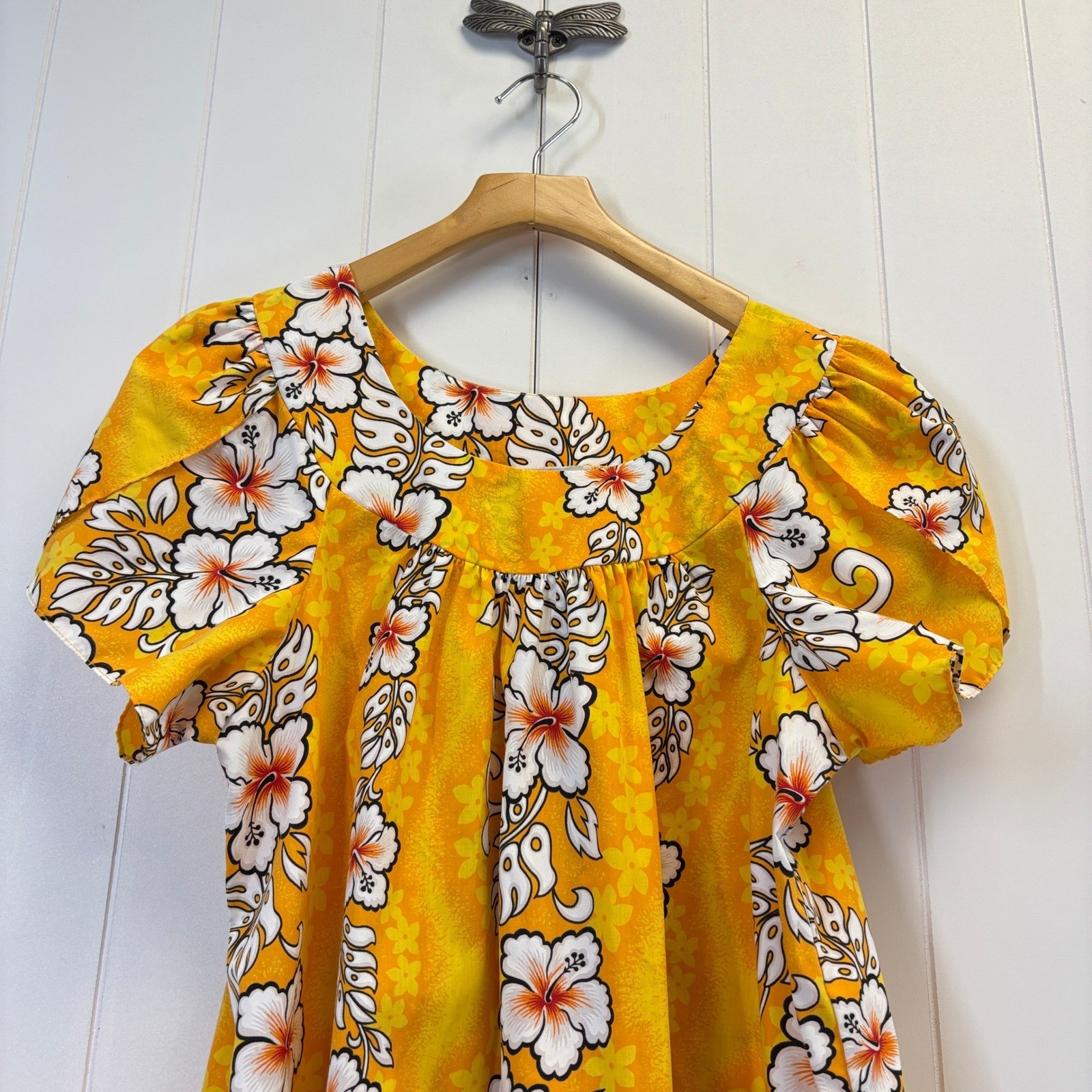 VTG Hawaiian Reserve Collection Tropical Hawaiian Muumuu Dress Size L Resort