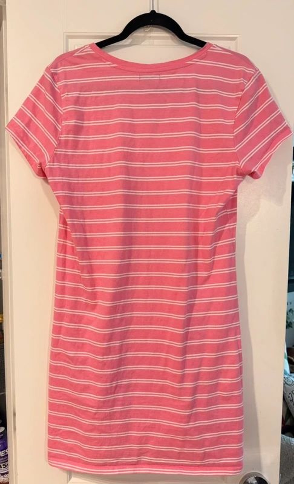 Pink summer Polo dress-Large