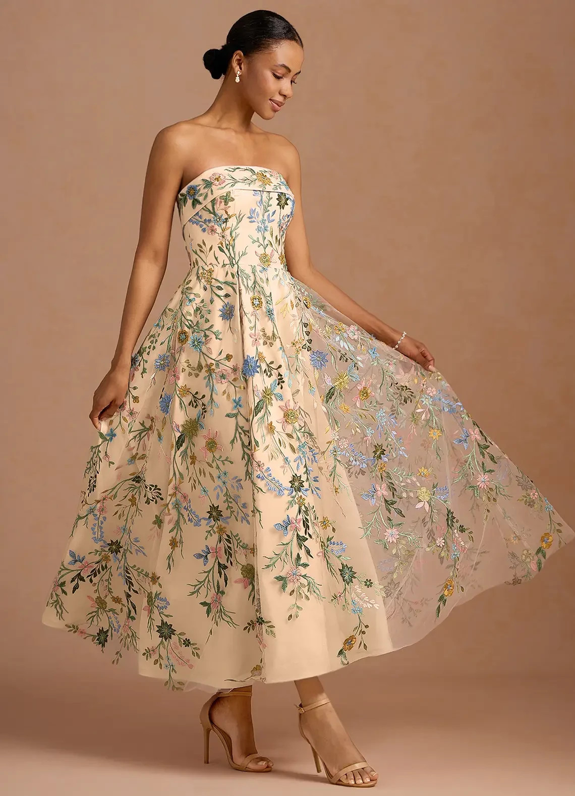 Azazie Evangeline Light Green Maxi Dress Elegant Atelier Gown | Ankle Length