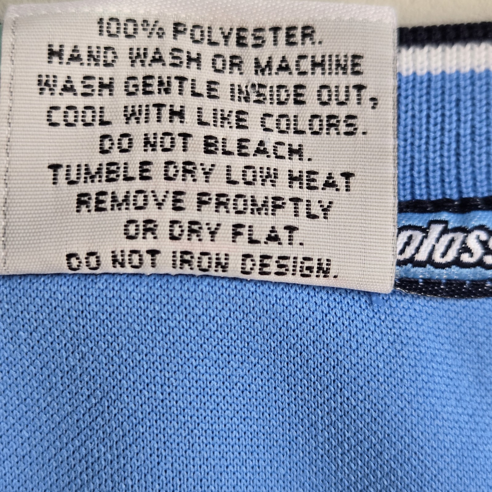 Colosseum Spelman College Jersey Dress Size M Blue White Jaguars