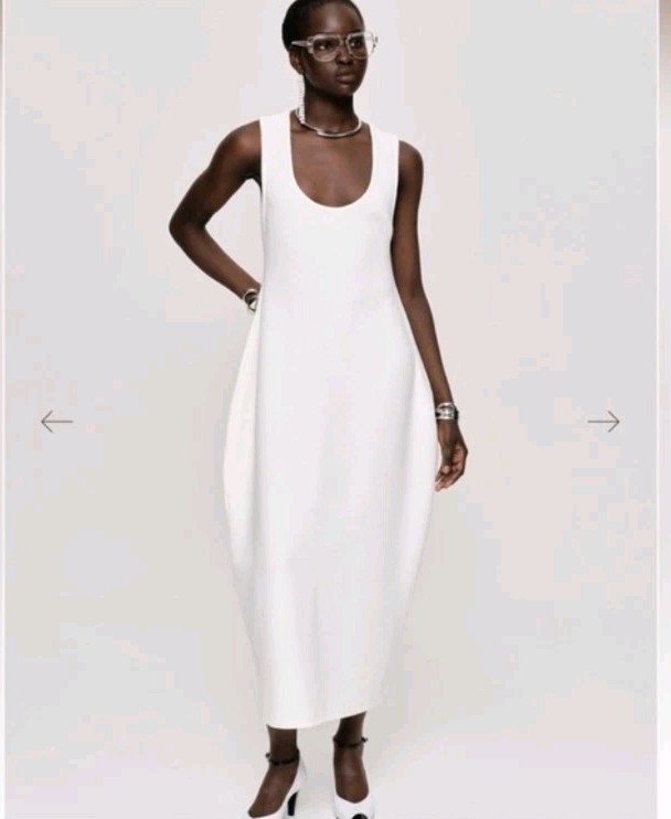 Source Unknown White Dress S/M