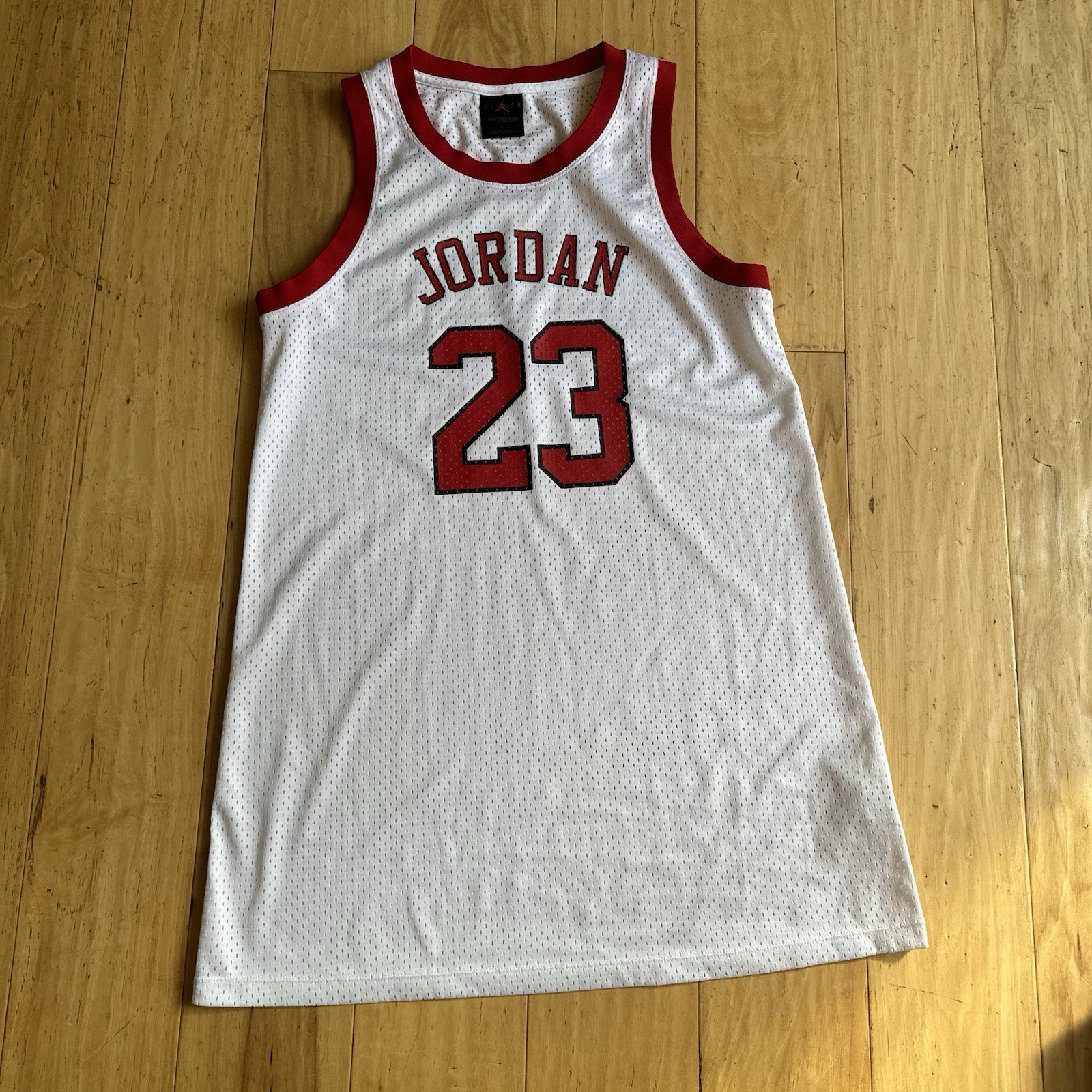 Michael Jordan #23 Womens Heritage Core Sleeveless Jersey Dress Size Small