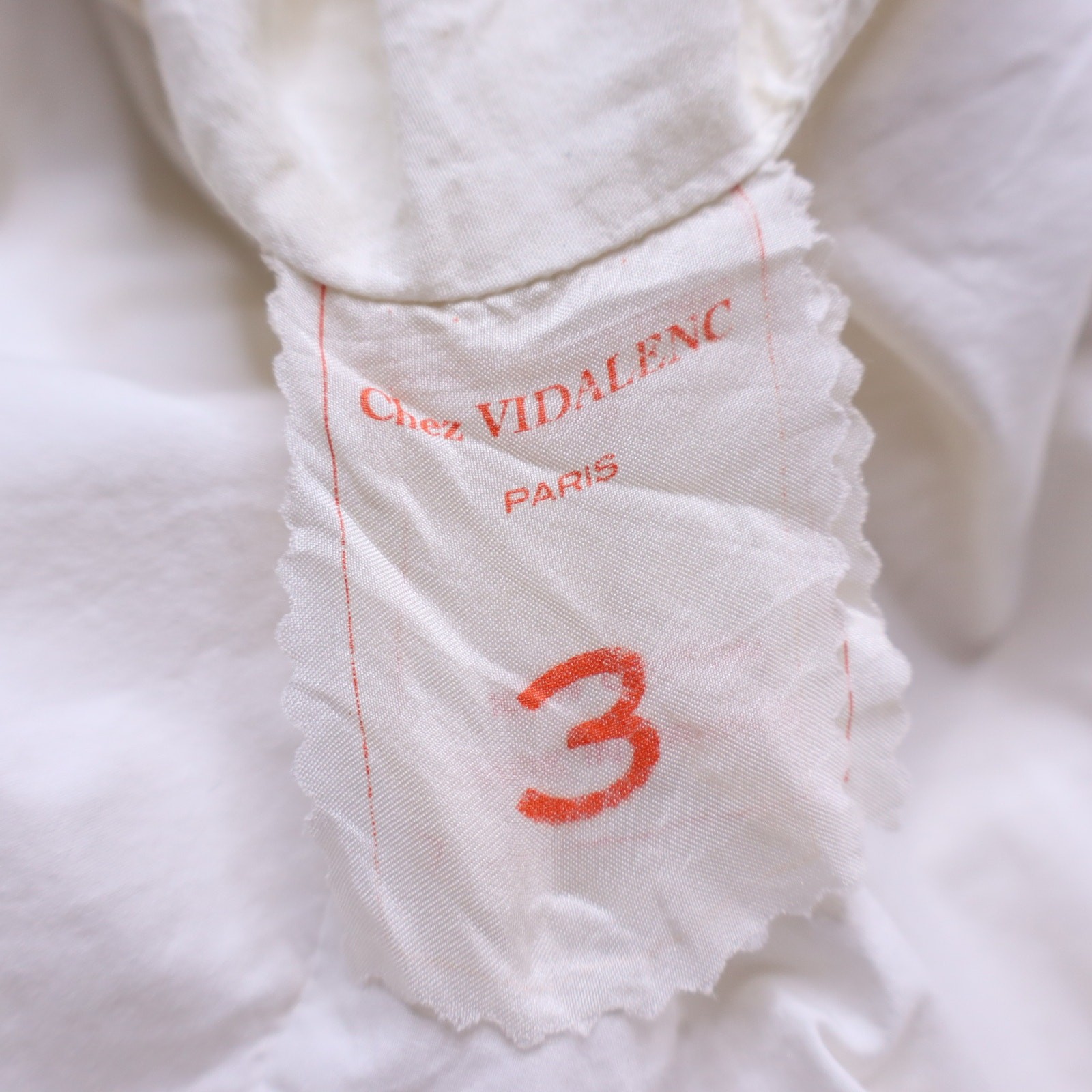 CHEZ VIDALENC Oversized Balloon Shift Dress White Sleeveless Women’s 3/ US 6-8