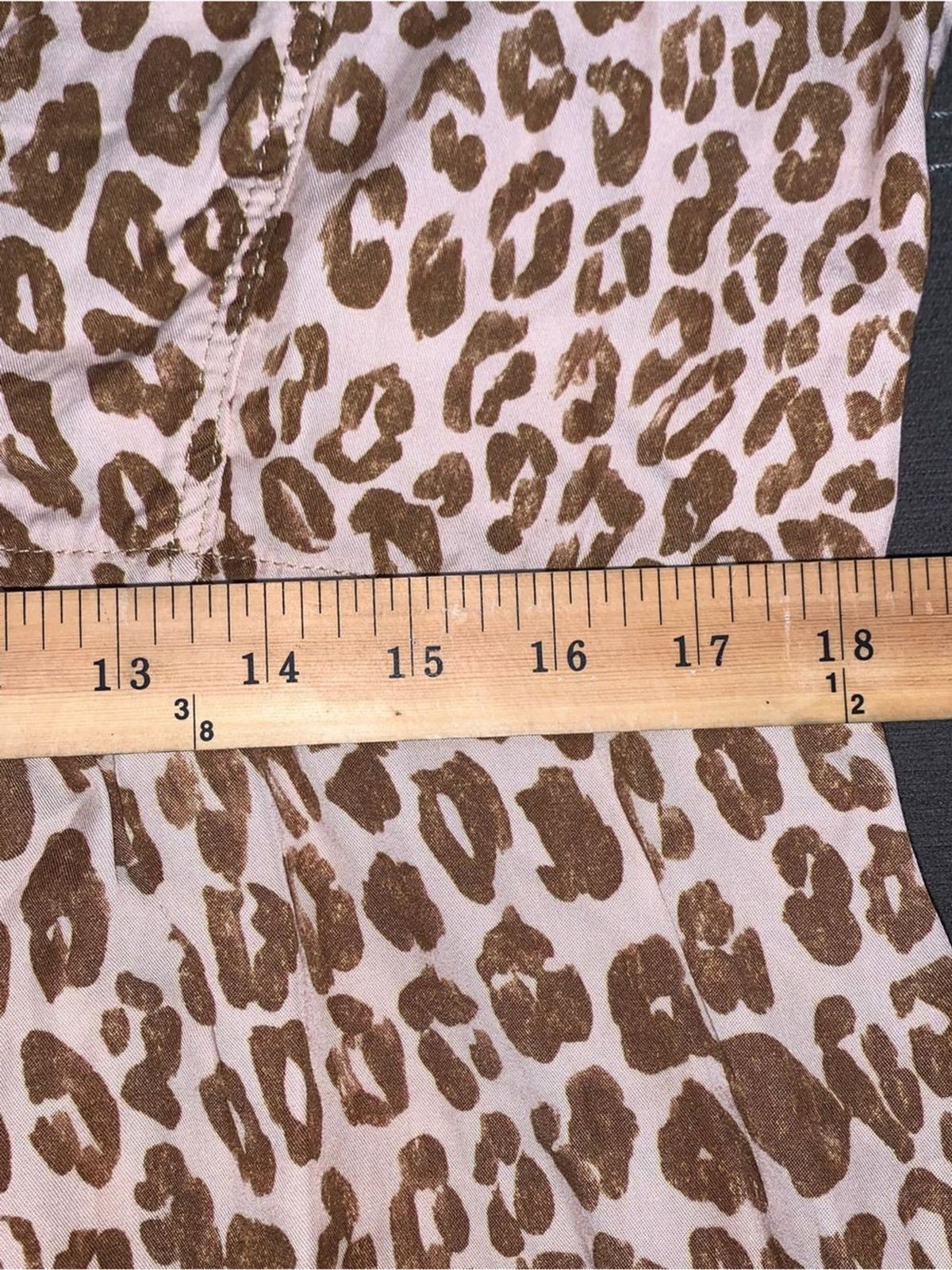 Anthropologie pilcro leopard dress Large 100% Lyocell
