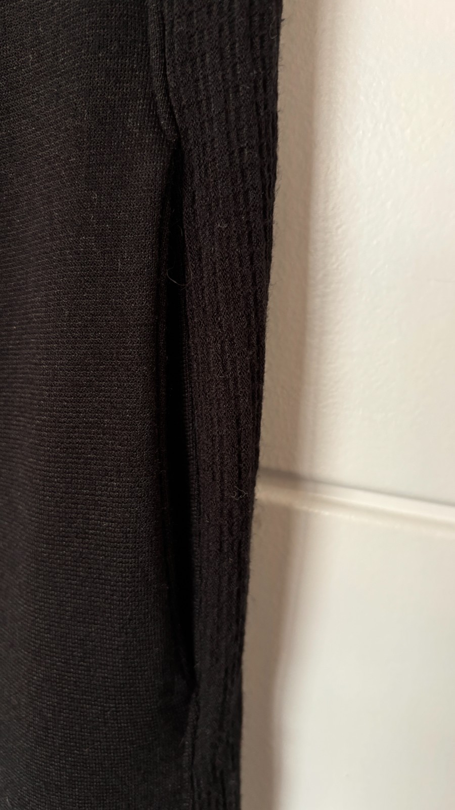Gershon Bram Maxi Dress XS Black Ribbed Stretch Sleeveless Luxury VGC 67%Vis