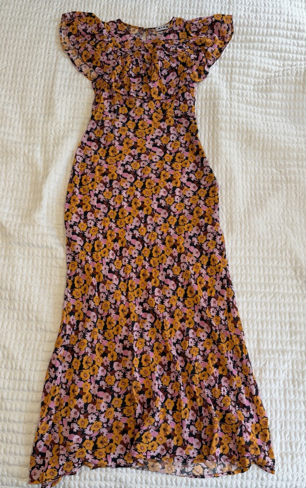 Rixo Floral Silk Blend Maxi Dress Size XXS/US 2