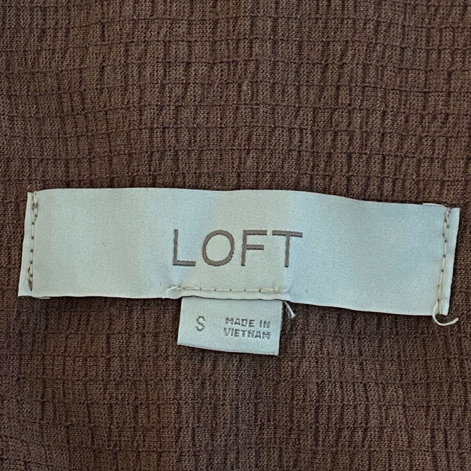 Ann Taylor LOFT 2021 Bow Strap Button Flounce Dress Women’s Size Small