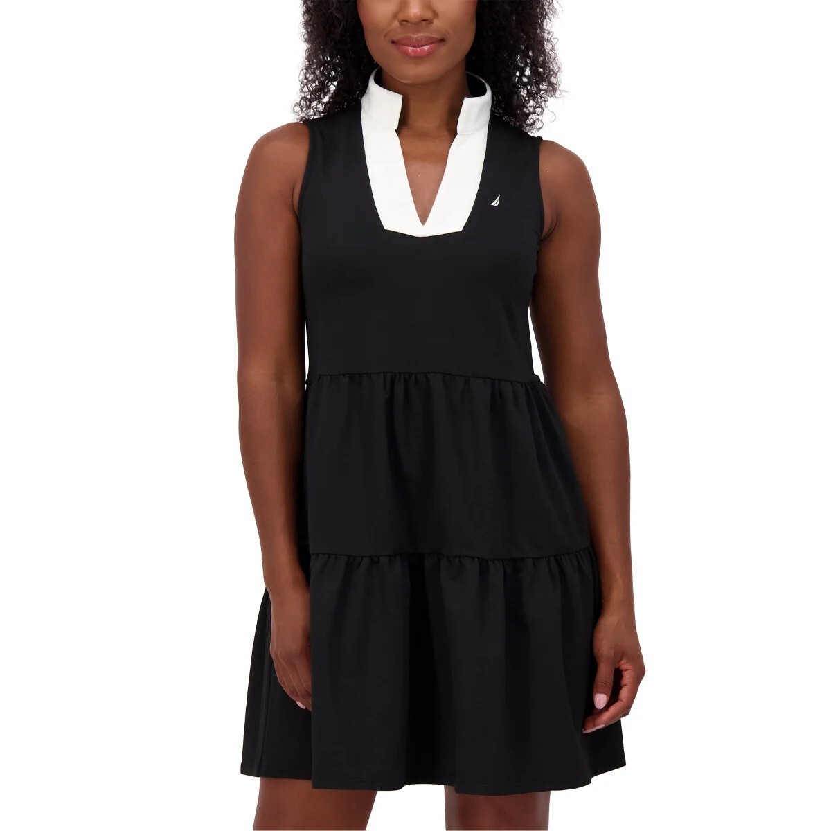 Nautica Jeans Women’s Tiered Dress