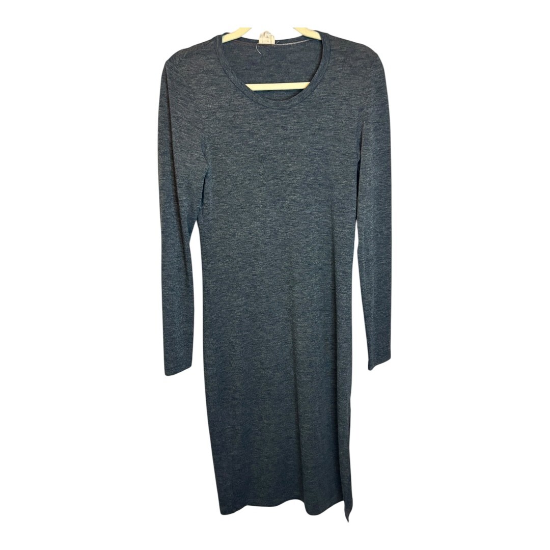 Aritzia Wilfred Free Dress Women’s Size Large Shirt Knit Gray