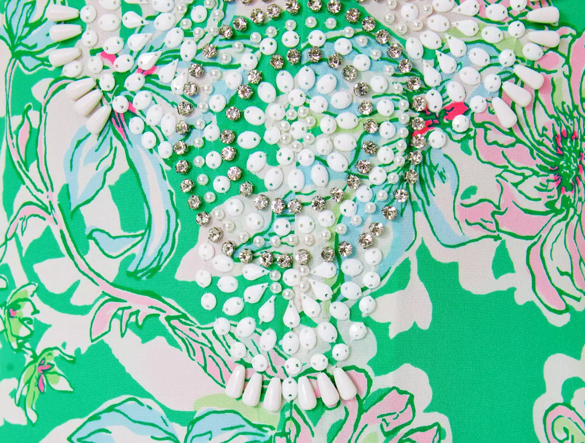 NWT LILLY PULITZER SIZE 8 MINDY MAXI CAFTAN *BLOSSOM VIEWS* LIMITED EDITION🦄