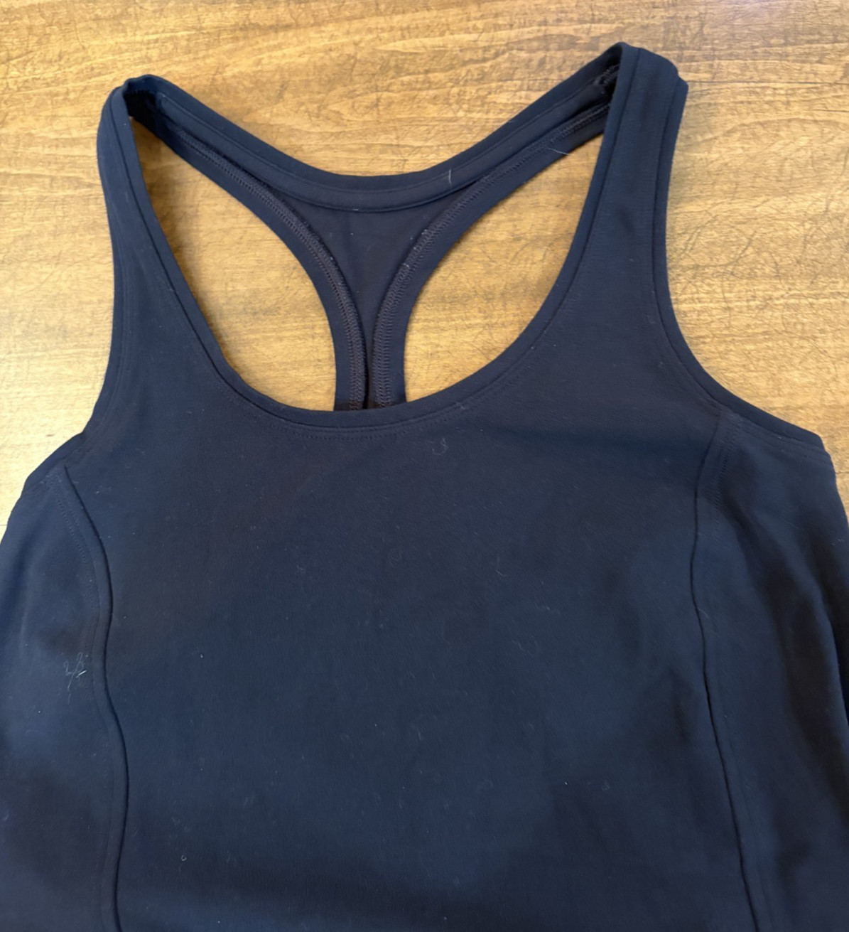 Athleta On My Way Dress Robe Black Racerback Athleisure Dress Stretch Spandex XS