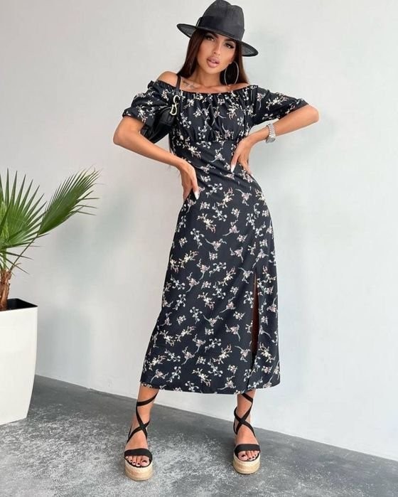 women dress black 36 #4MEE