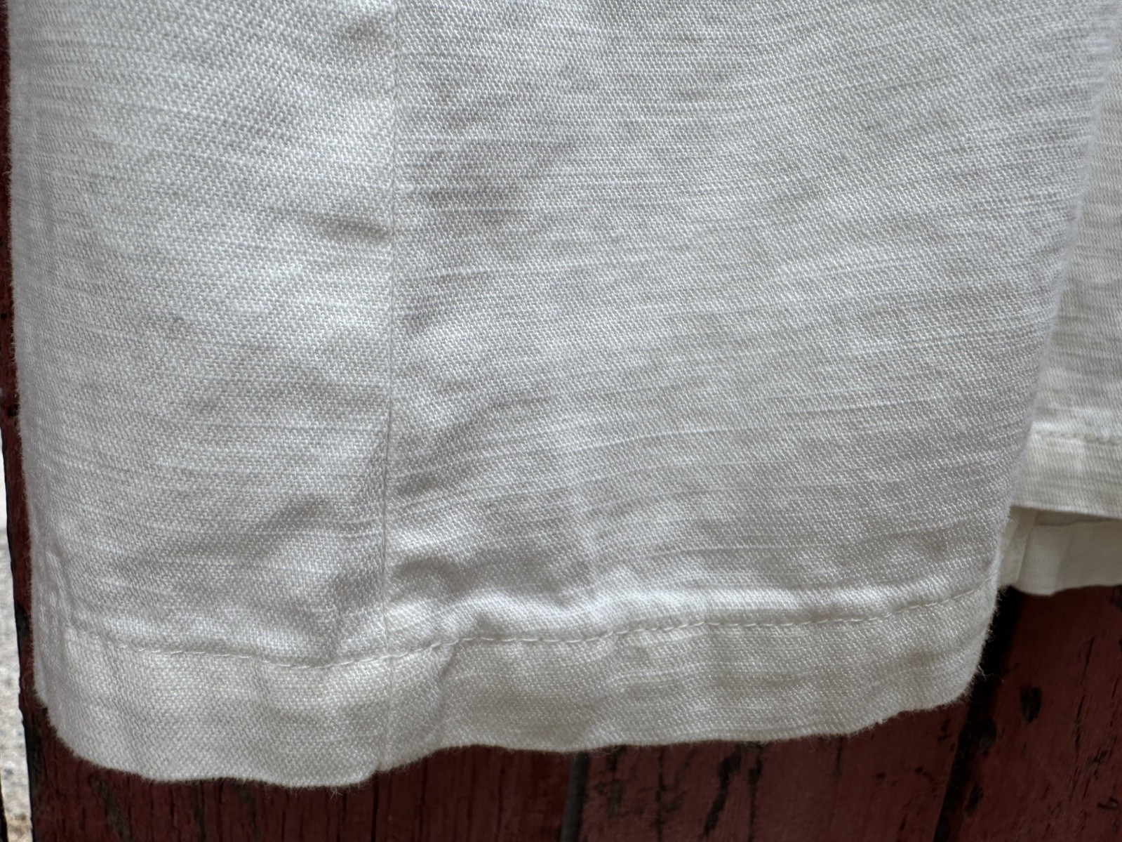 Zara Puff Sleeve White Linen Cotton Dress Homestead Summer Vacation Pretty Woman
